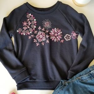 Navy blue sweatshirt